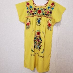 NEW MEXICAN EMBROIDED DRESS